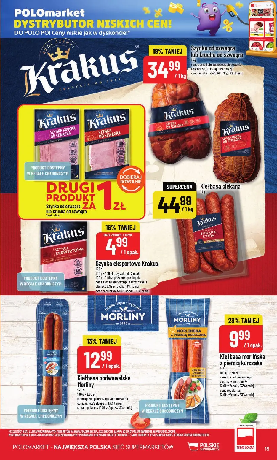 gazetka promocyjna POLOmarket Oszczędzaj z Nami! - Strona 15