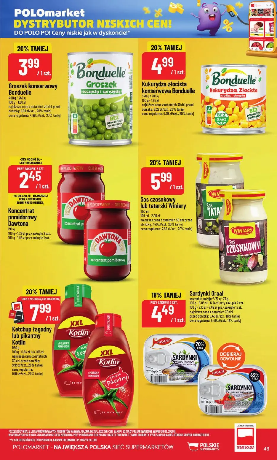 gazetka promocyjna POLOmarket Oszczędzaj z Nami! - Strona 43