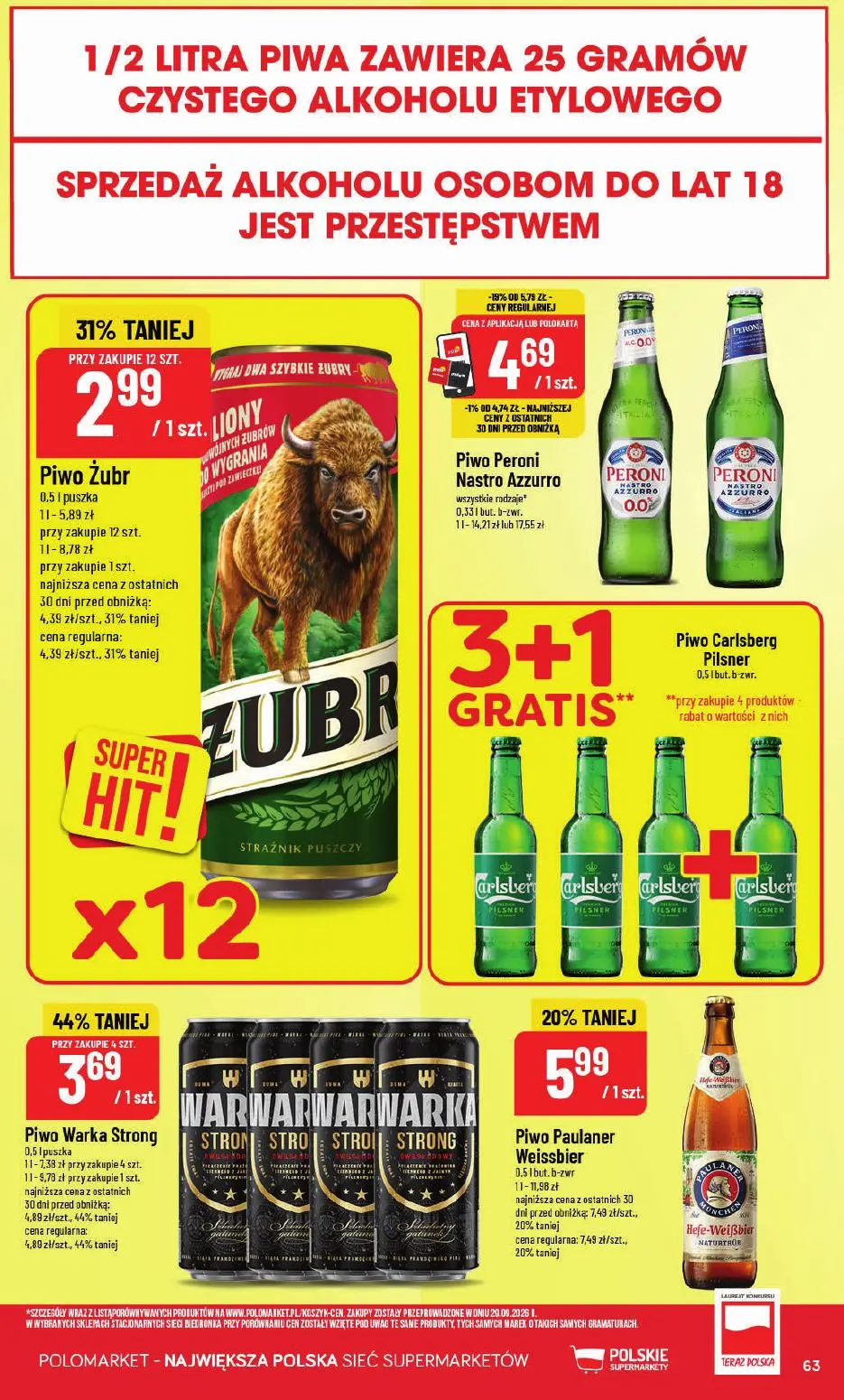 gazetka promocyjna POLOmarket Oszczędzaj z Nami! - Strona 63