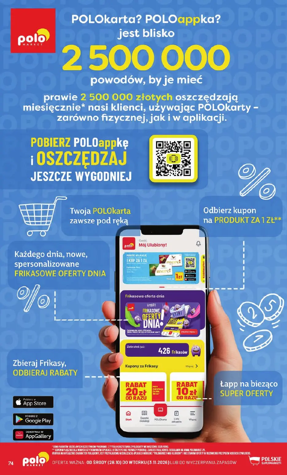 gazetka promocyjna POLOmarket Oszczędzaj z Nami! - Strona 74
