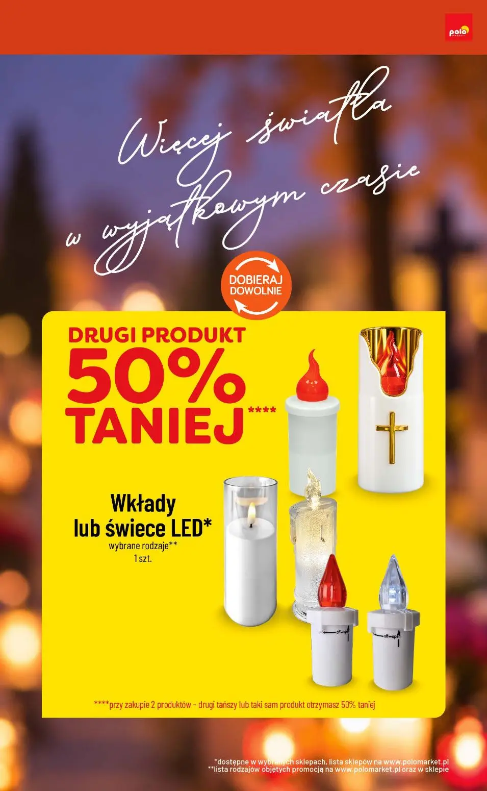 gazetka promocyjna POLOmarket Znicze, wkłady i nie tylko 🕯️ - Strona 3
