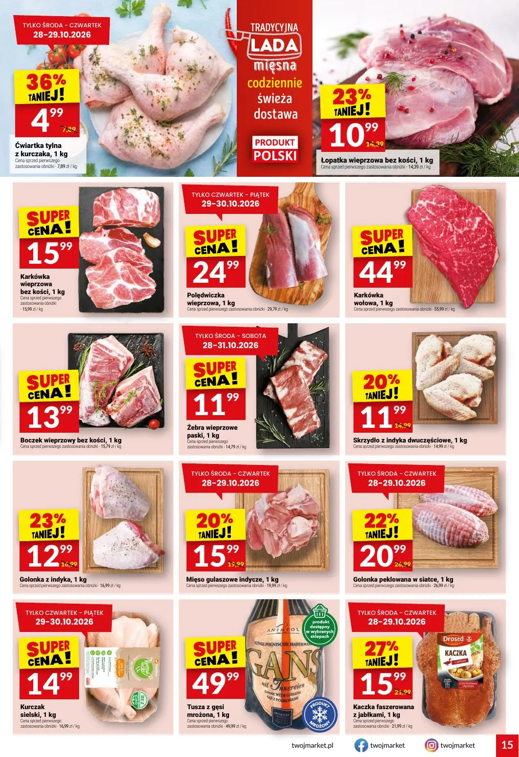 gazetka promocyjna Twój Market Moc promocji - Strona 15