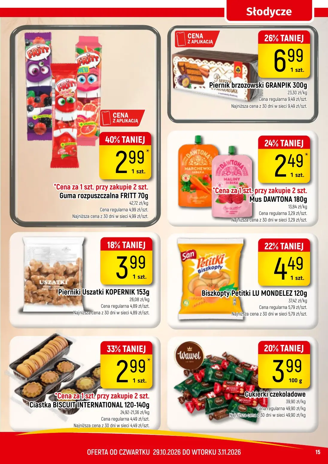 gazetka promocyjna Delikatesy Piotruś Pan Bajkowe promocje - Strona 15