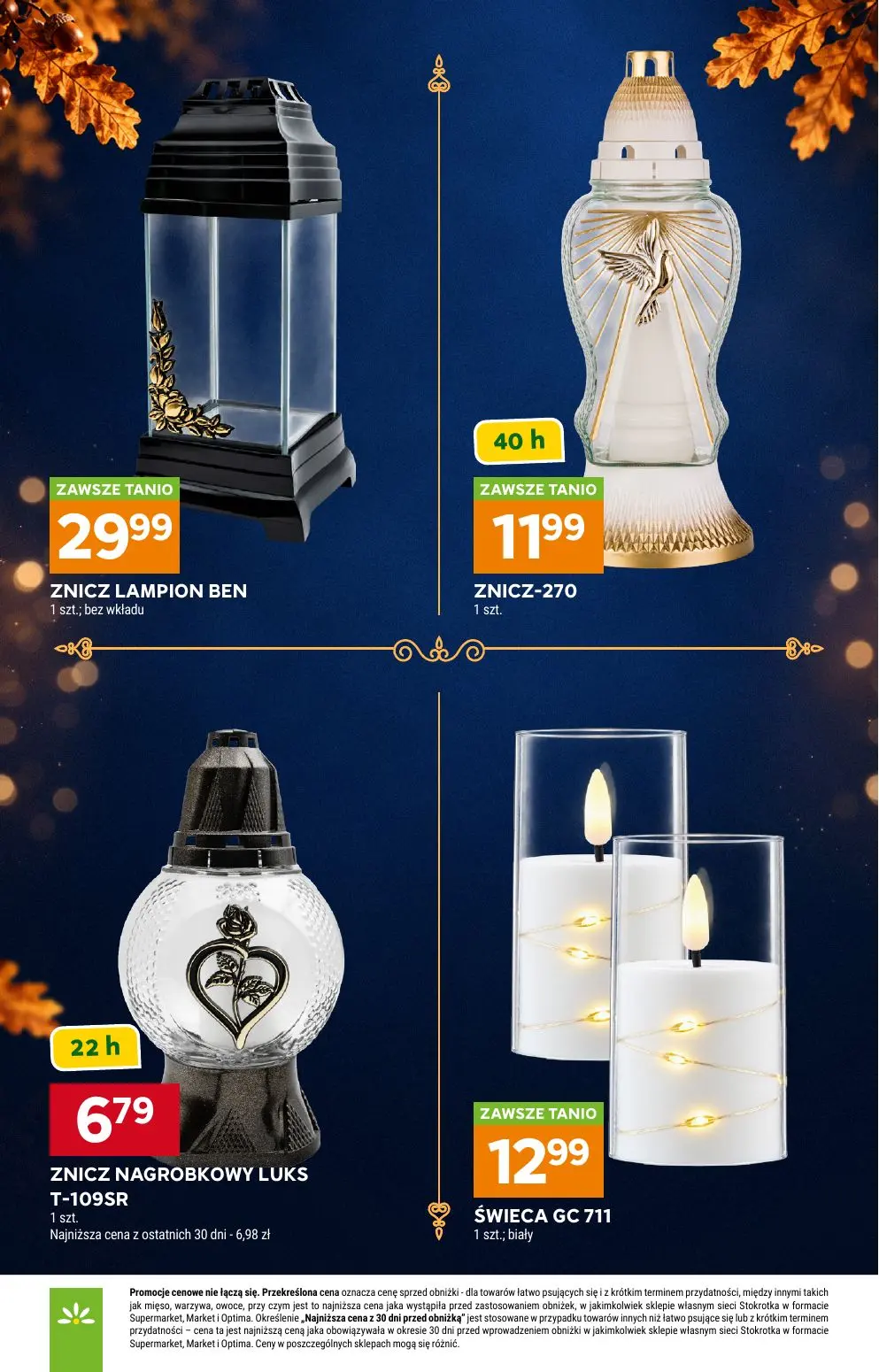 gazetka promocyjna Stokrotka Supermarket Katalog znicze - Strona 2