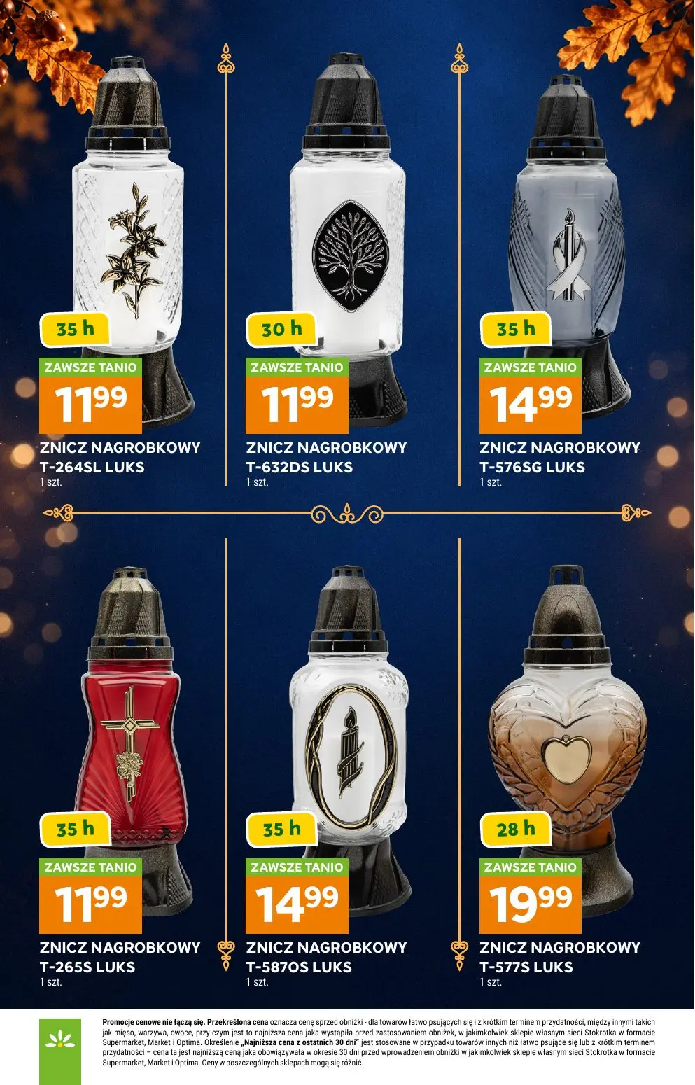 gazetka promocyjna Stokrotka Supermarket Katalog znicze - Strona 3