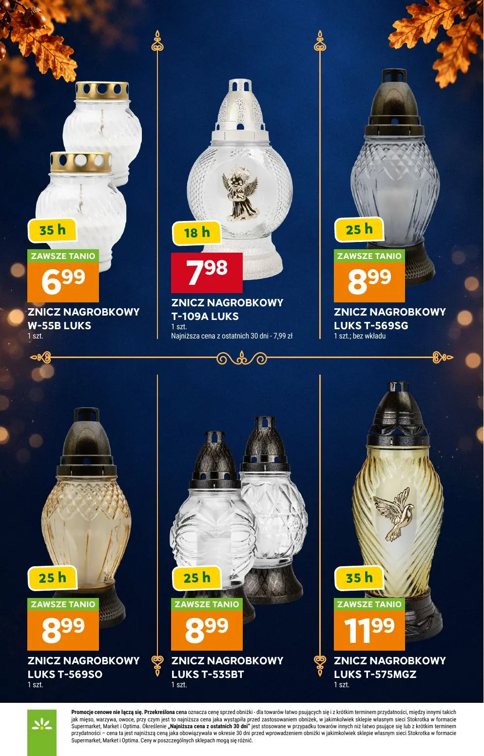 gazetka promocyjna Stokrotka Supermarket Katalog znicze - Strona 4