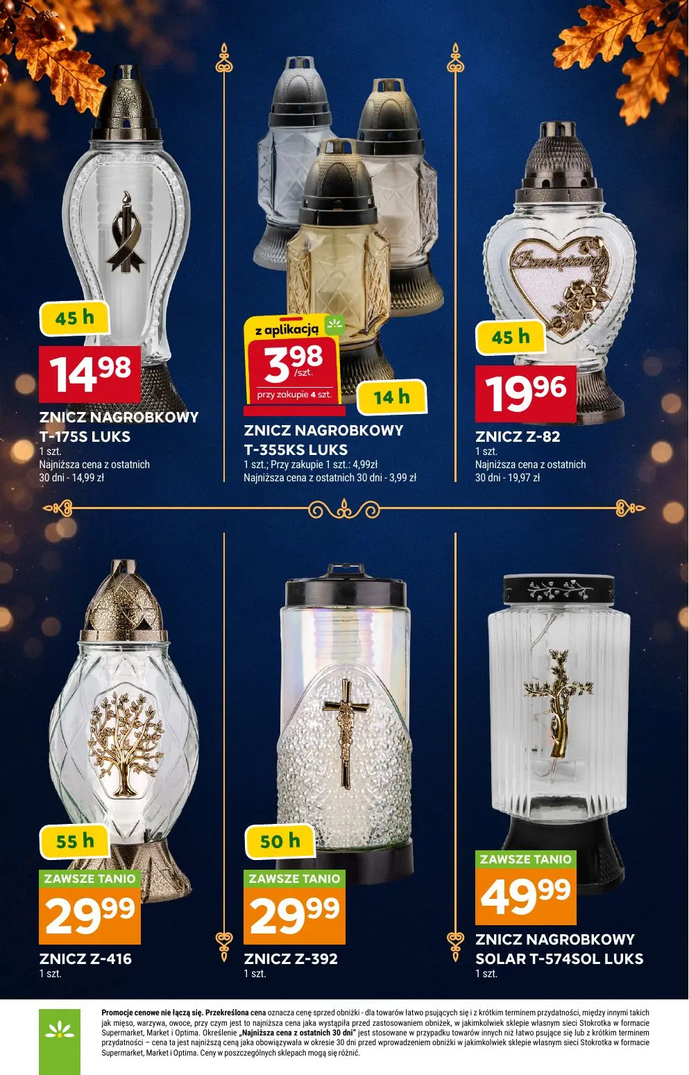 gazetka promocyjna Stokrotka Supermarket Katalog znicze - Strona 5