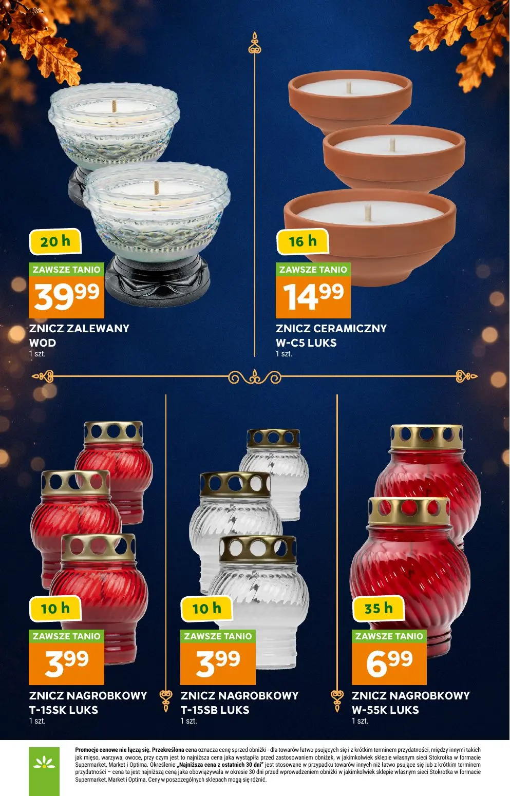 gazetka promocyjna Stokrotka Supermarket Katalog znicze - Strona 6