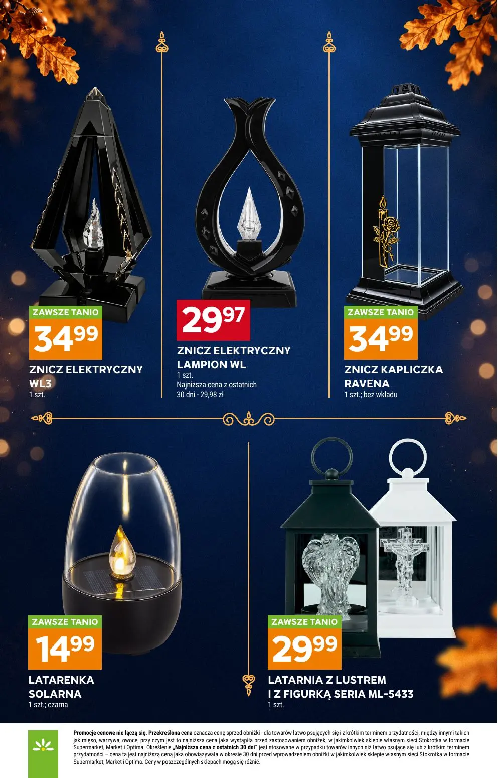 gazetka promocyjna Stokrotka Supermarket Katalog znicze - Strona 7
