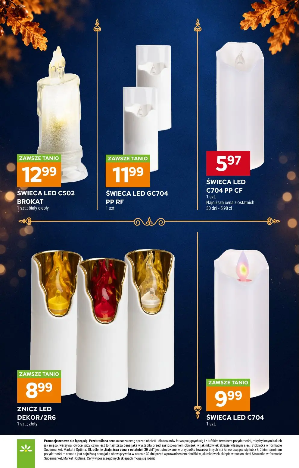 gazetka promocyjna Stokrotka Supermarket Katalog znicze - Strona 8
