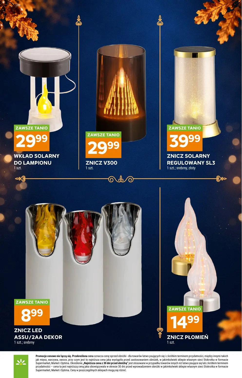 gazetka promocyjna Stokrotka Supermarket Katalog znicze - Strona 9