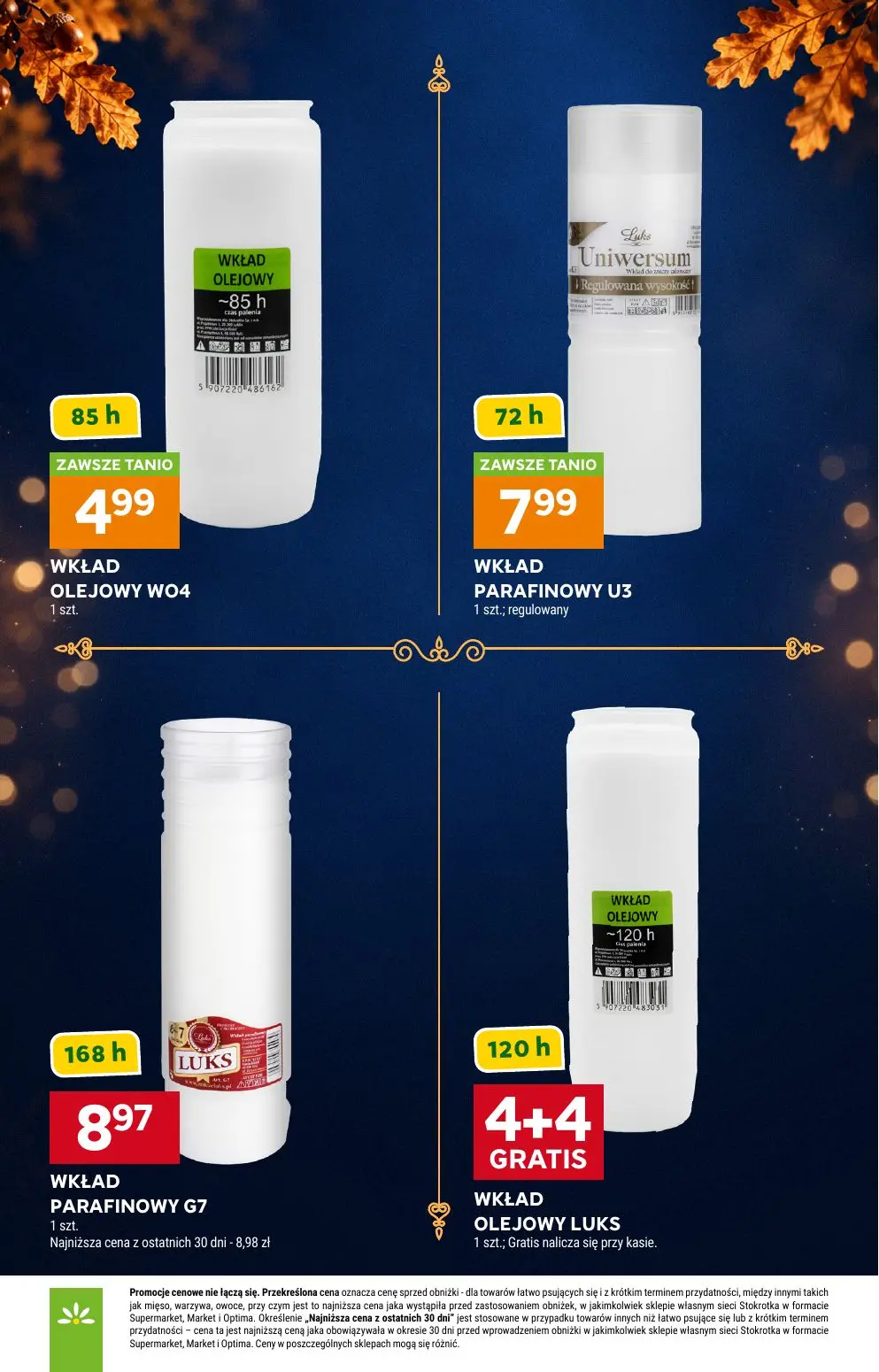 gazetka promocyjna Stokrotka Supermarket Katalog znicze - Strona 11