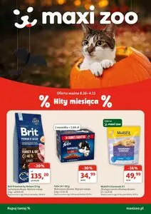 Gazetka promocyjna Maxi Zoo, ważna od 2026-10-08 do 2026-11-04.