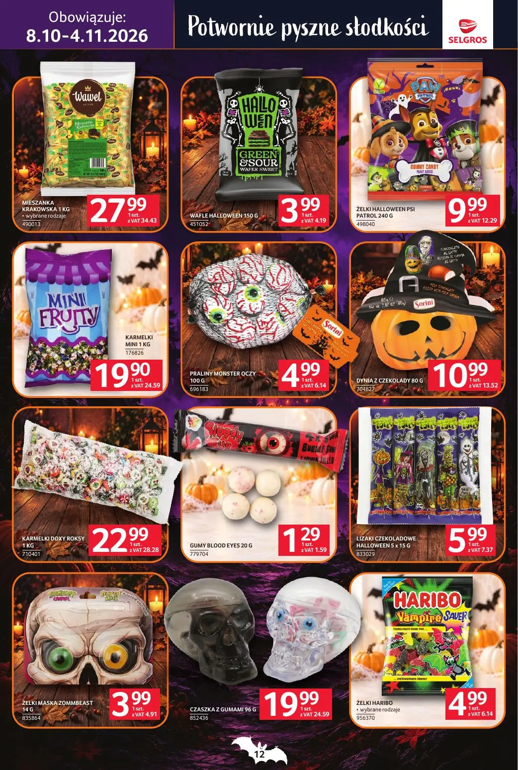 gazetka promocyjna SELGROS Katalog Halloween - Strona 12
