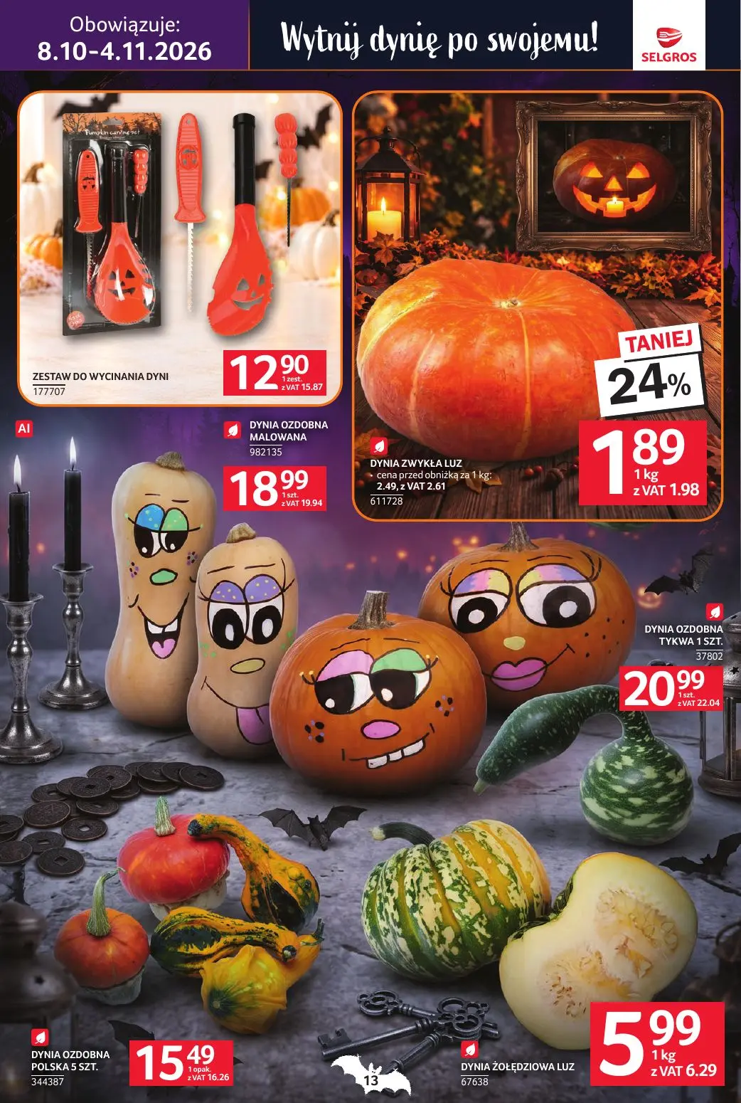 gazetka promocyjna SELGROS Katalog Halloween - Strona 13