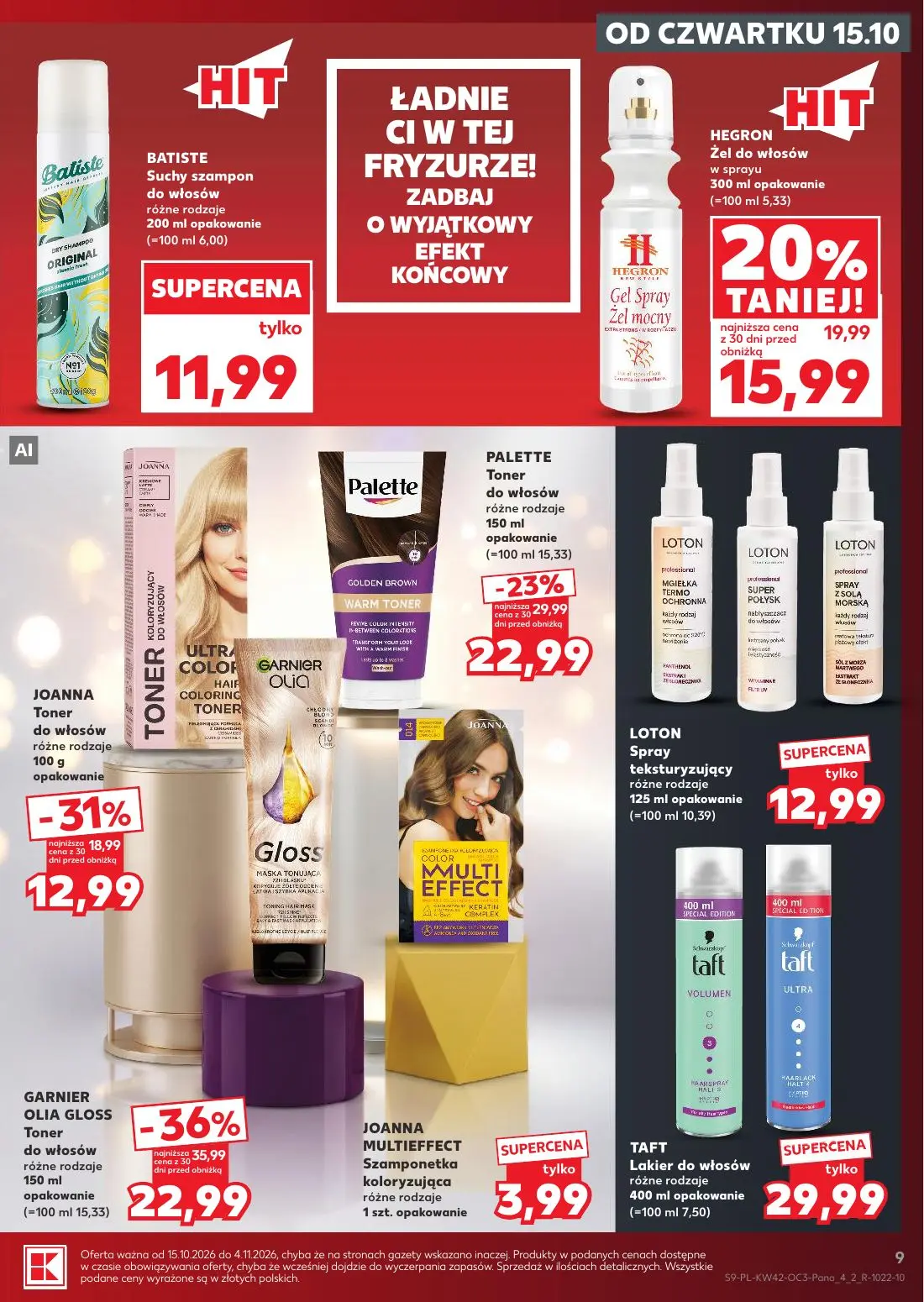 gazetka promocyjna Kaufland Drogerię też tu mamy! - Strona 9