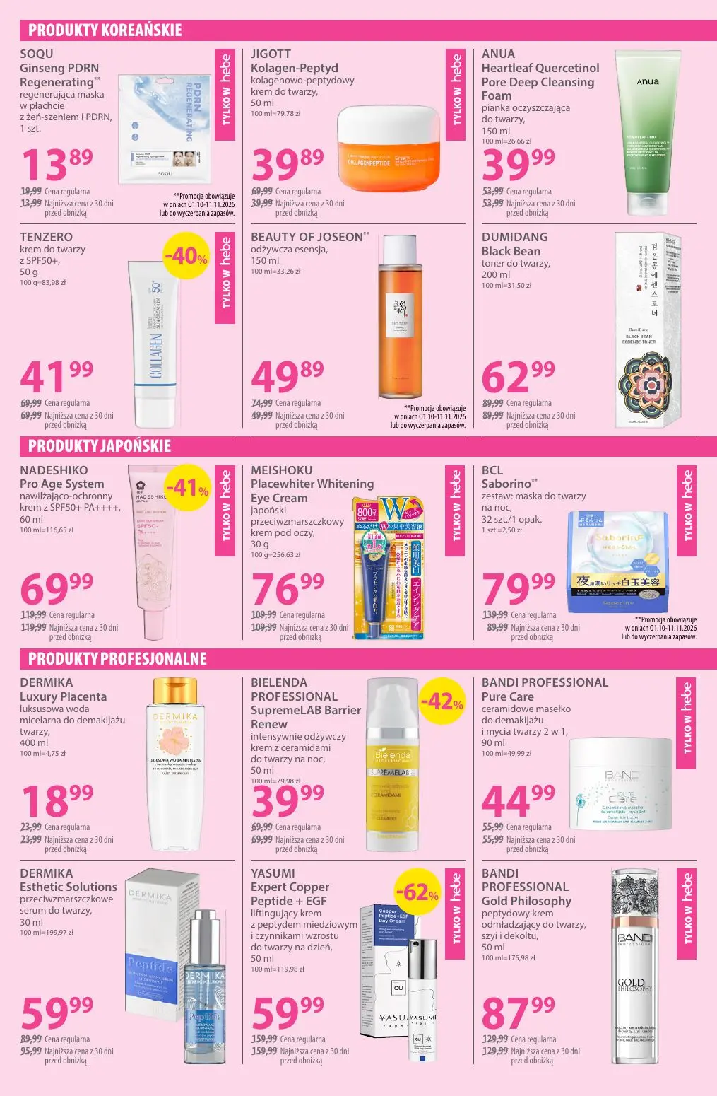 gazetka promocyjna hebe Zawsze w niskiej cenie - Strona 7