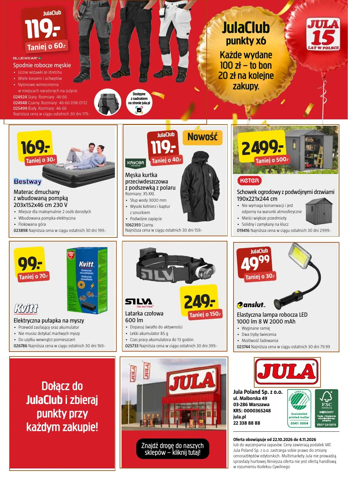gazetka promocyjna JULA  - Strona 8