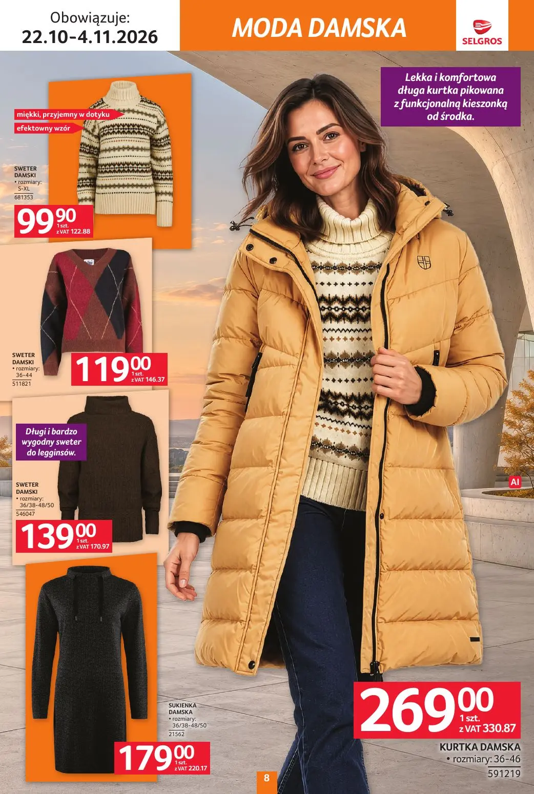 gazetka promocyjna SELGROS Katalog Tekstylia - Strona 8