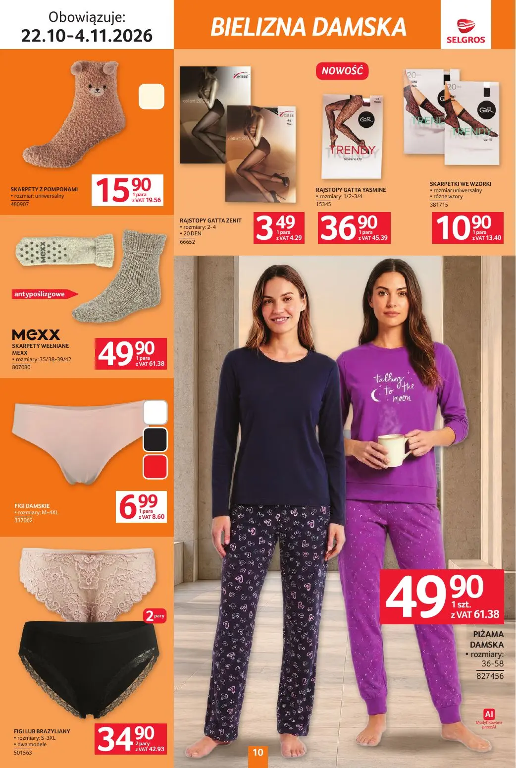 gazetka promocyjna SELGROS Katalog Tekstylia - Strona 10