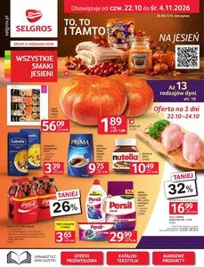 Gazetka promocyjna SELGROS, ważna od 2026-10-22 do 2026-11-04.