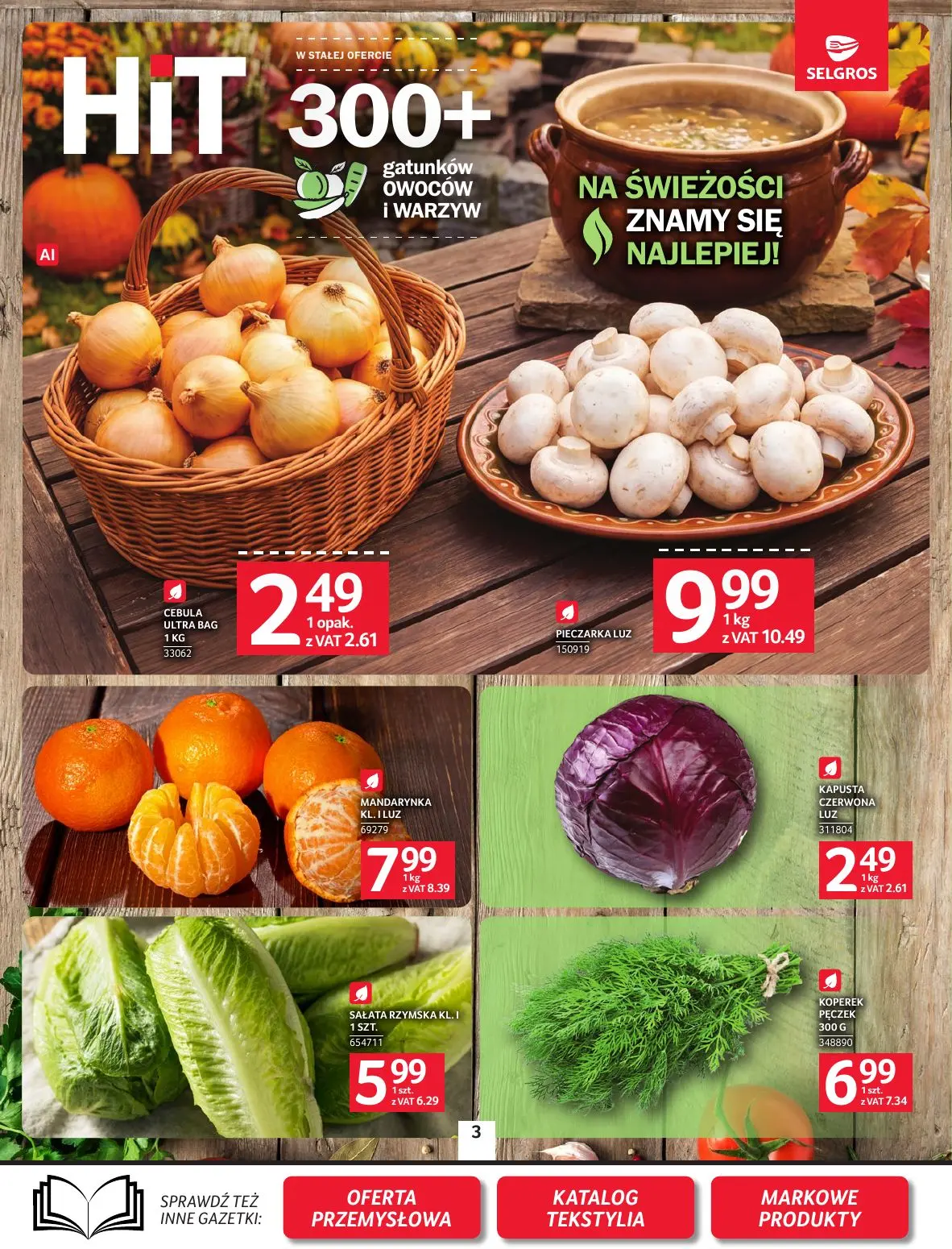 gazetka promocyjna SELGROS Oferta spożywcza - Strona 3