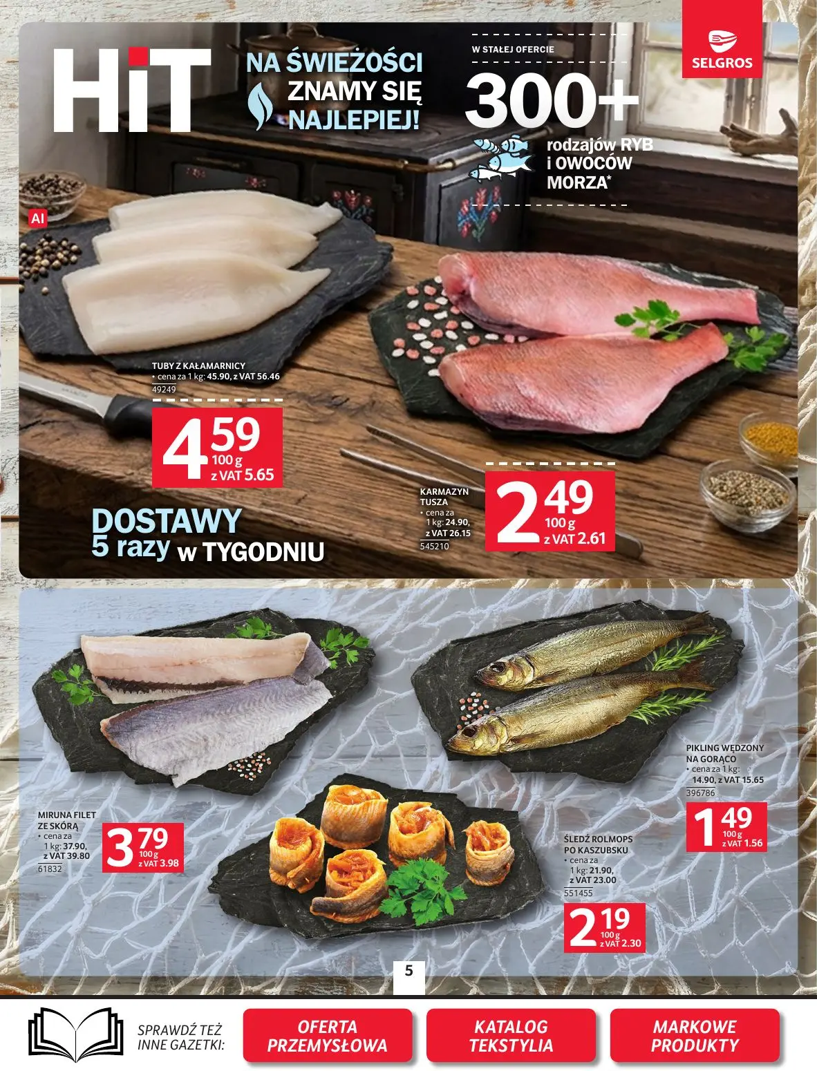 gazetka promocyjna SELGROS Oferta spożywcza - Strona 5