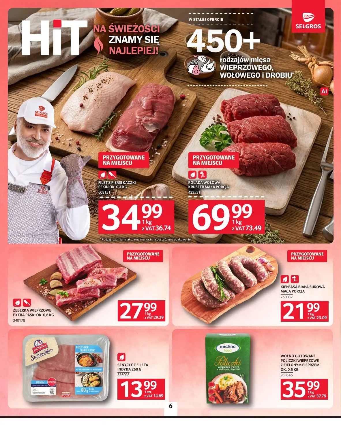 gazetka promocyjna SELGROS Oferta spożywcza - Strona 6