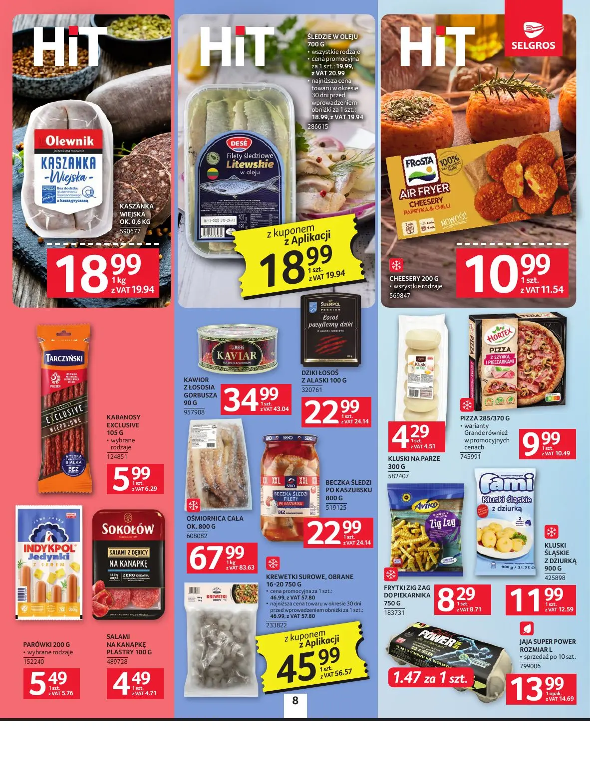 gazetka promocyjna SELGROS Oferta spożywcza - Strona 8