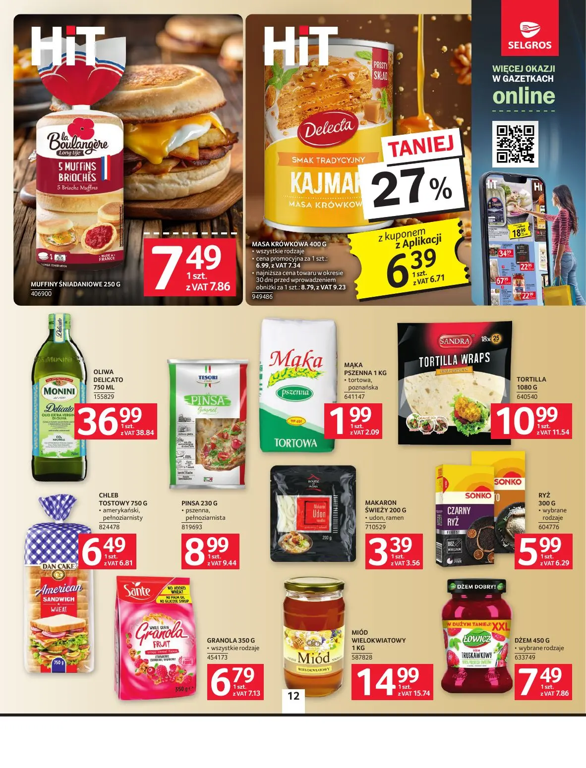 gazetka promocyjna SELGROS Oferta spożywcza - Strona 12
