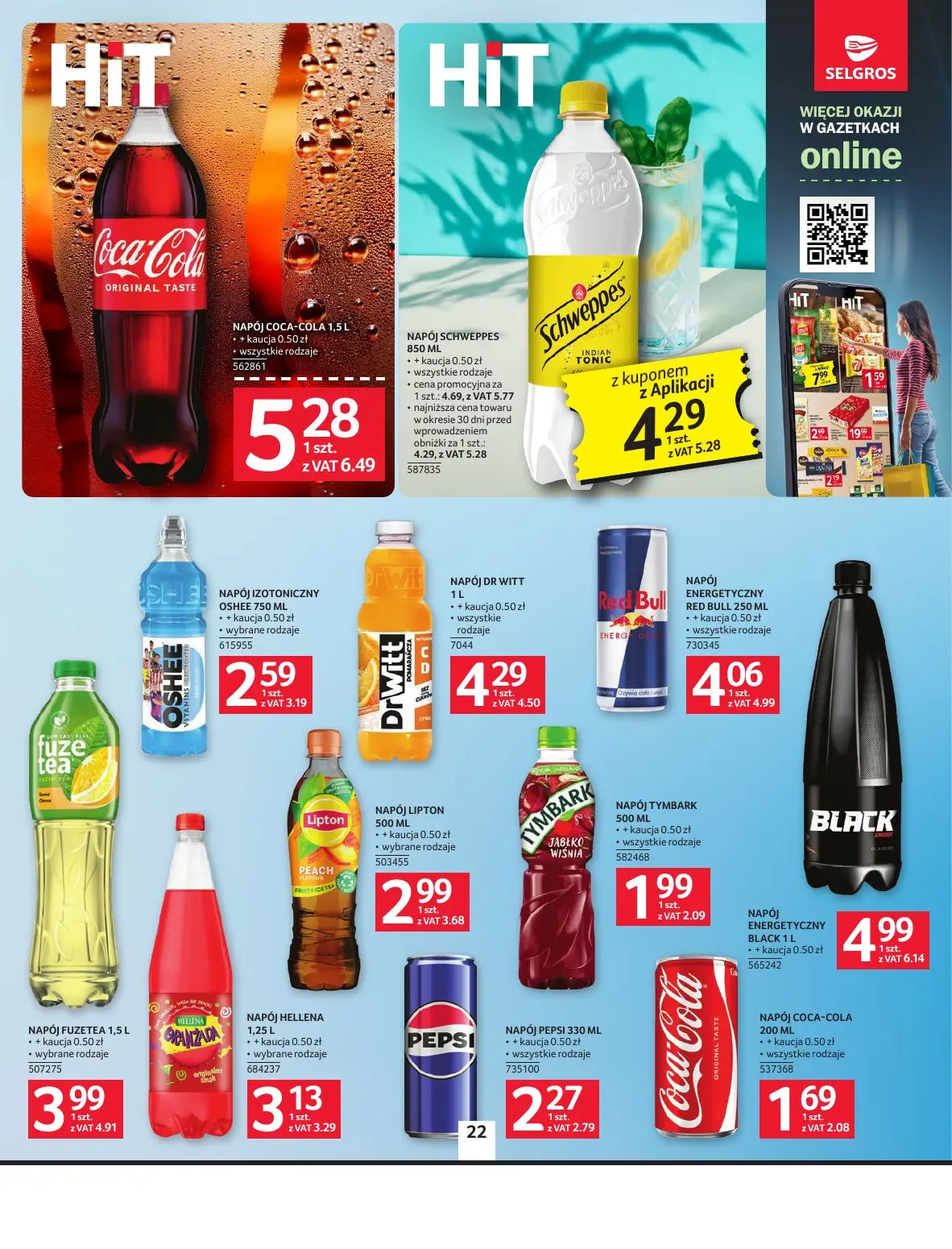 gazetka promocyjna SELGROS Oferta spożywcza - Strona 22
