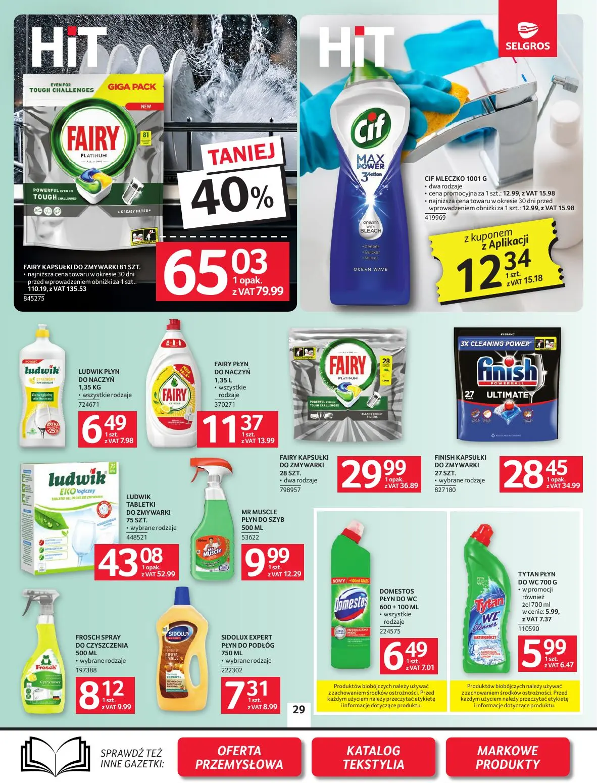 gazetka promocyjna SELGROS Oferta spożywcza - Strona 25