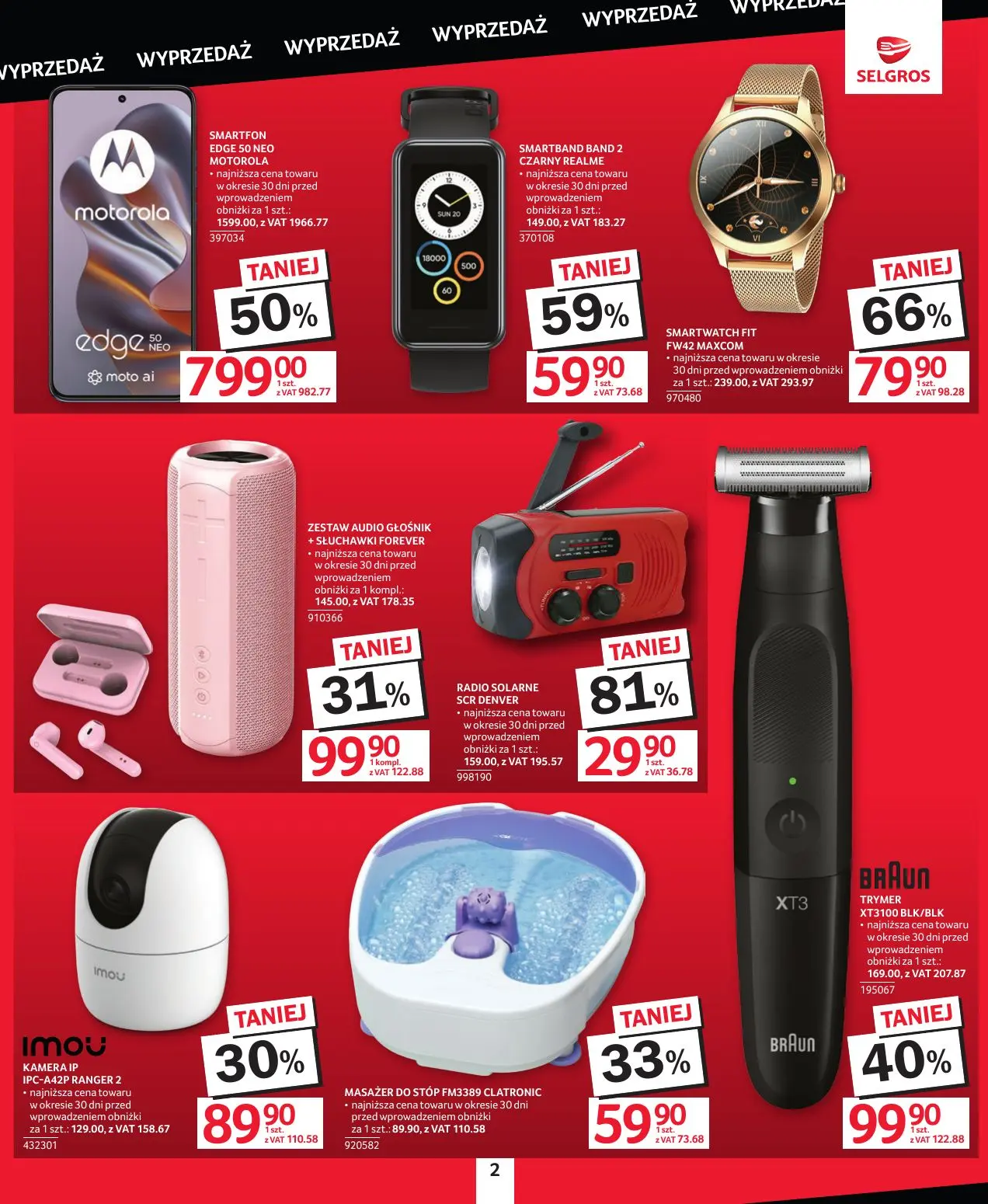 gazetka promocyjna SELGROS Oferta wyprzedażowa - Strona 2