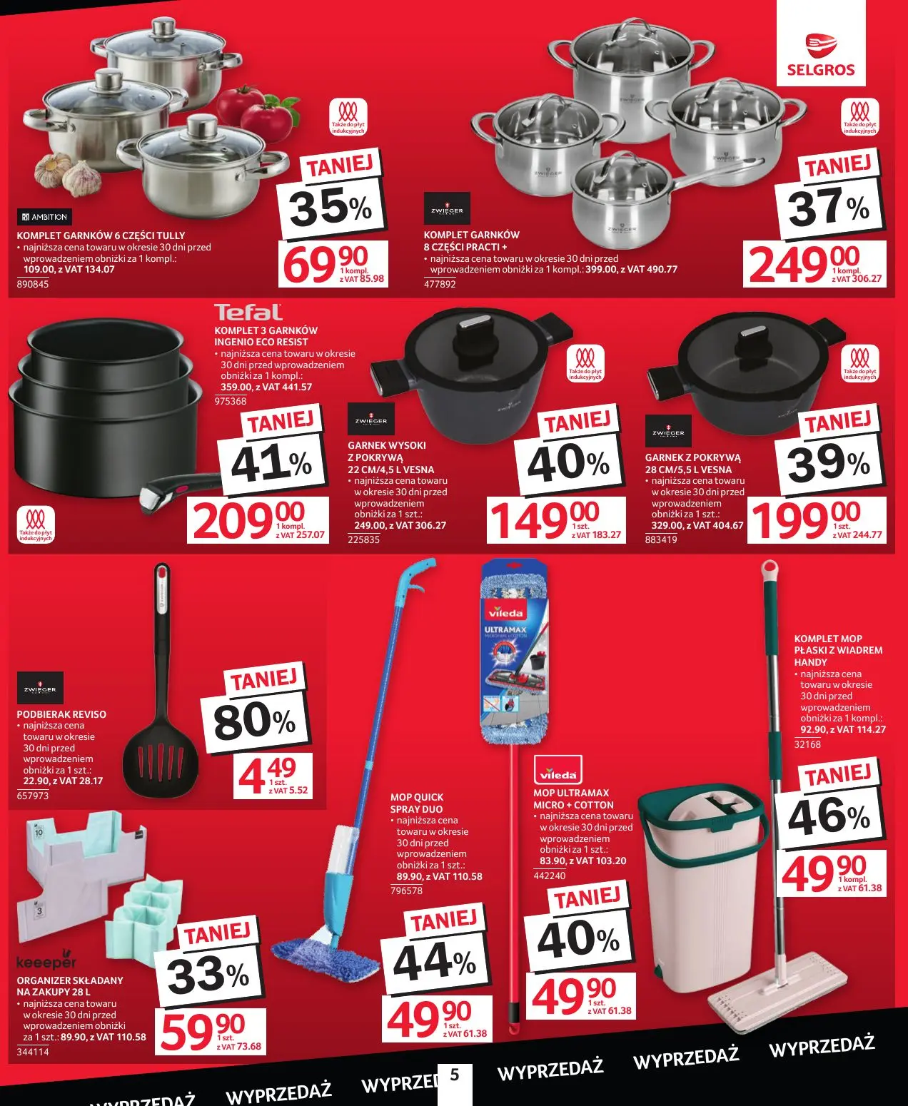 gazetka promocyjna SELGROS Oferta wyprzedażowa - Strona 5