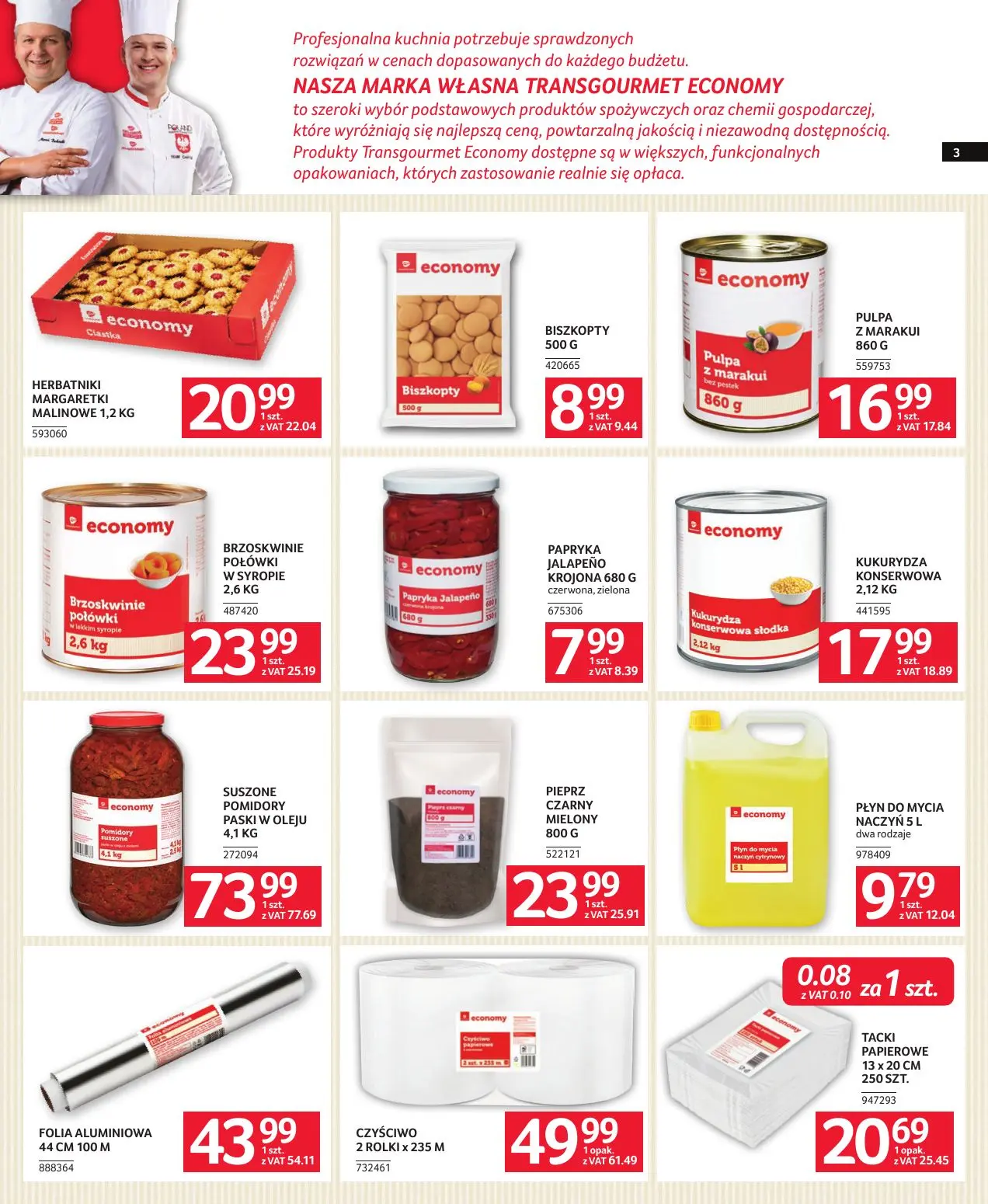 gazetka promocyjna SELGROS Oferta gastronomiczna - Strona 3