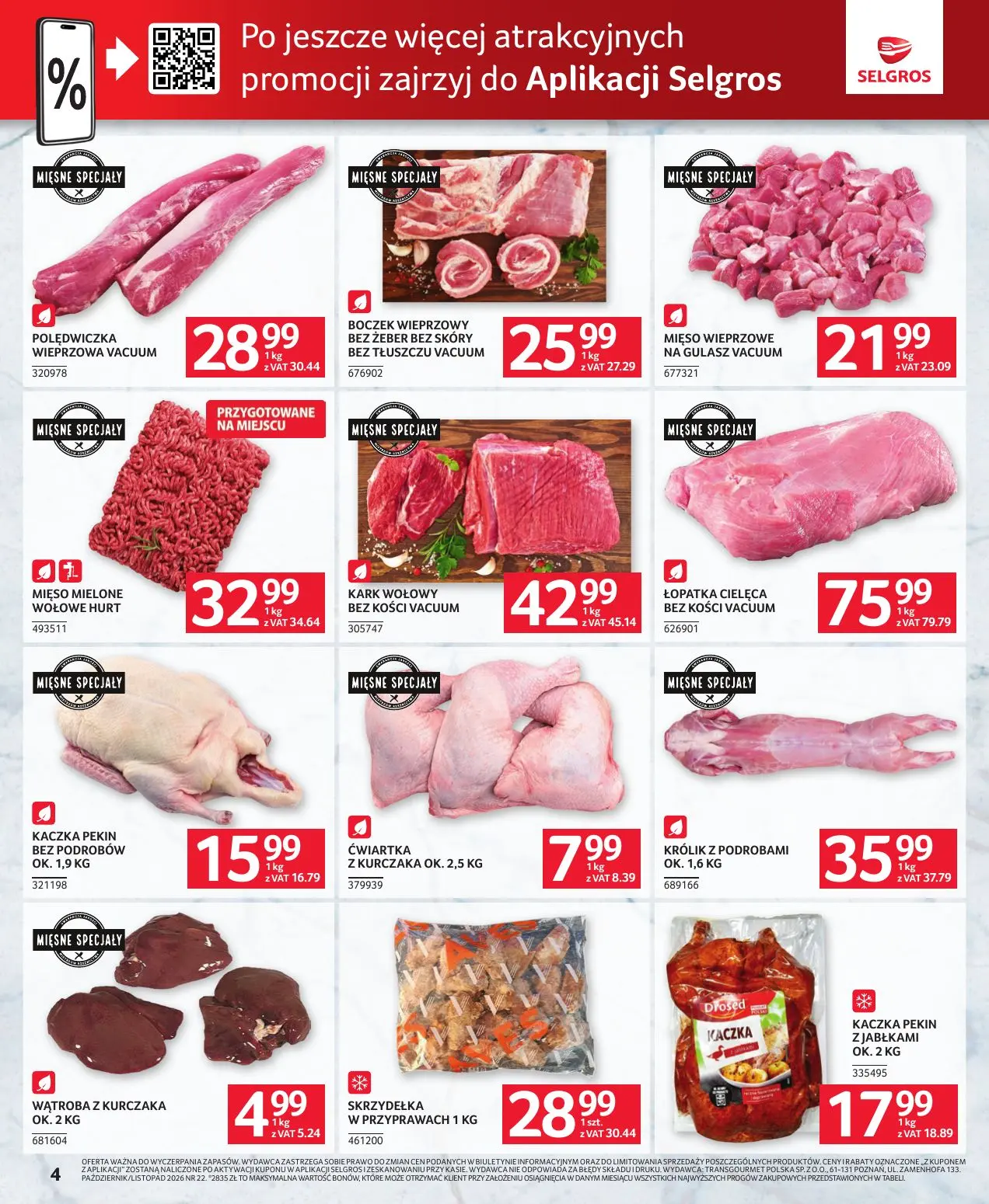gazetka promocyjna SELGROS Oferta gastronomiczna - Strona 4