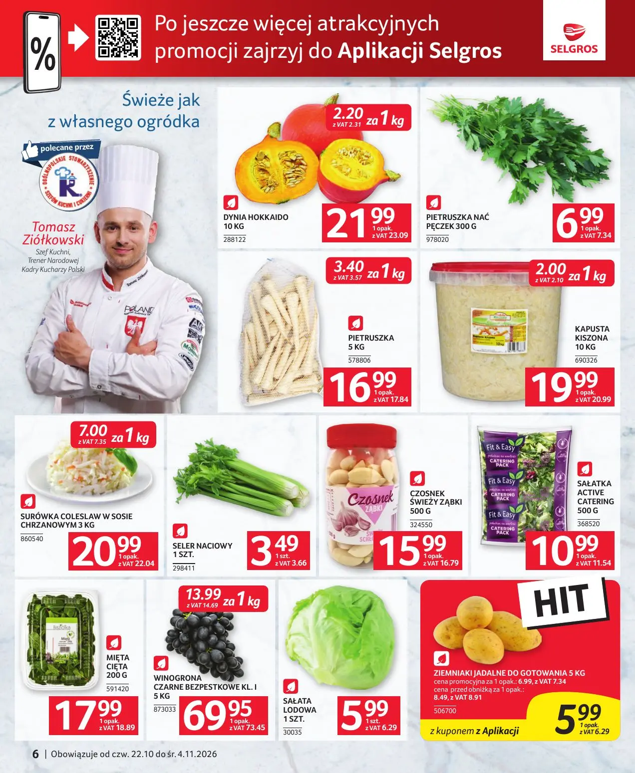 gazetka promocyjna SELGROS Oferta gastronomiczna - Strona 6