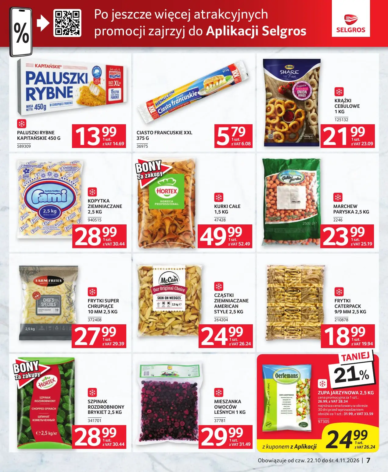 gazetka promocyjna SELGROS Oferta gastronomiczna - Strona 7