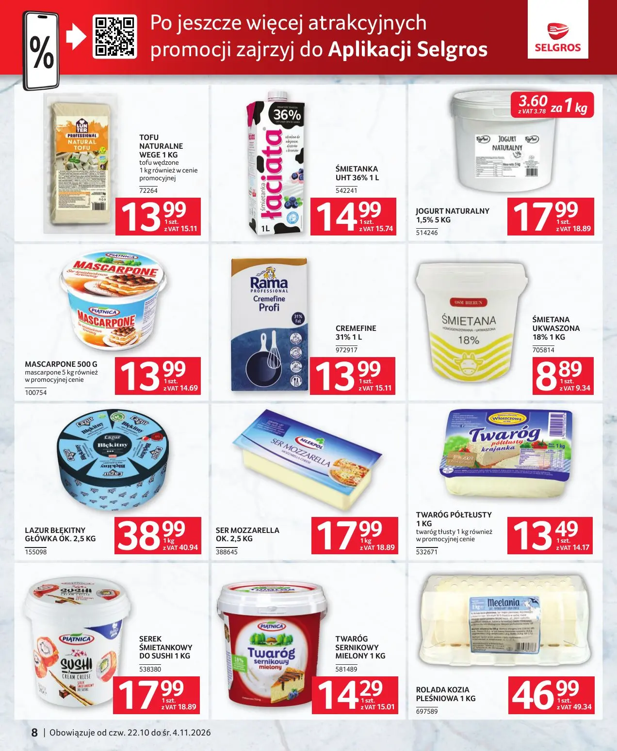 gazetka promocyjna SELGROS Oferta gastronomiczna - Strona 8