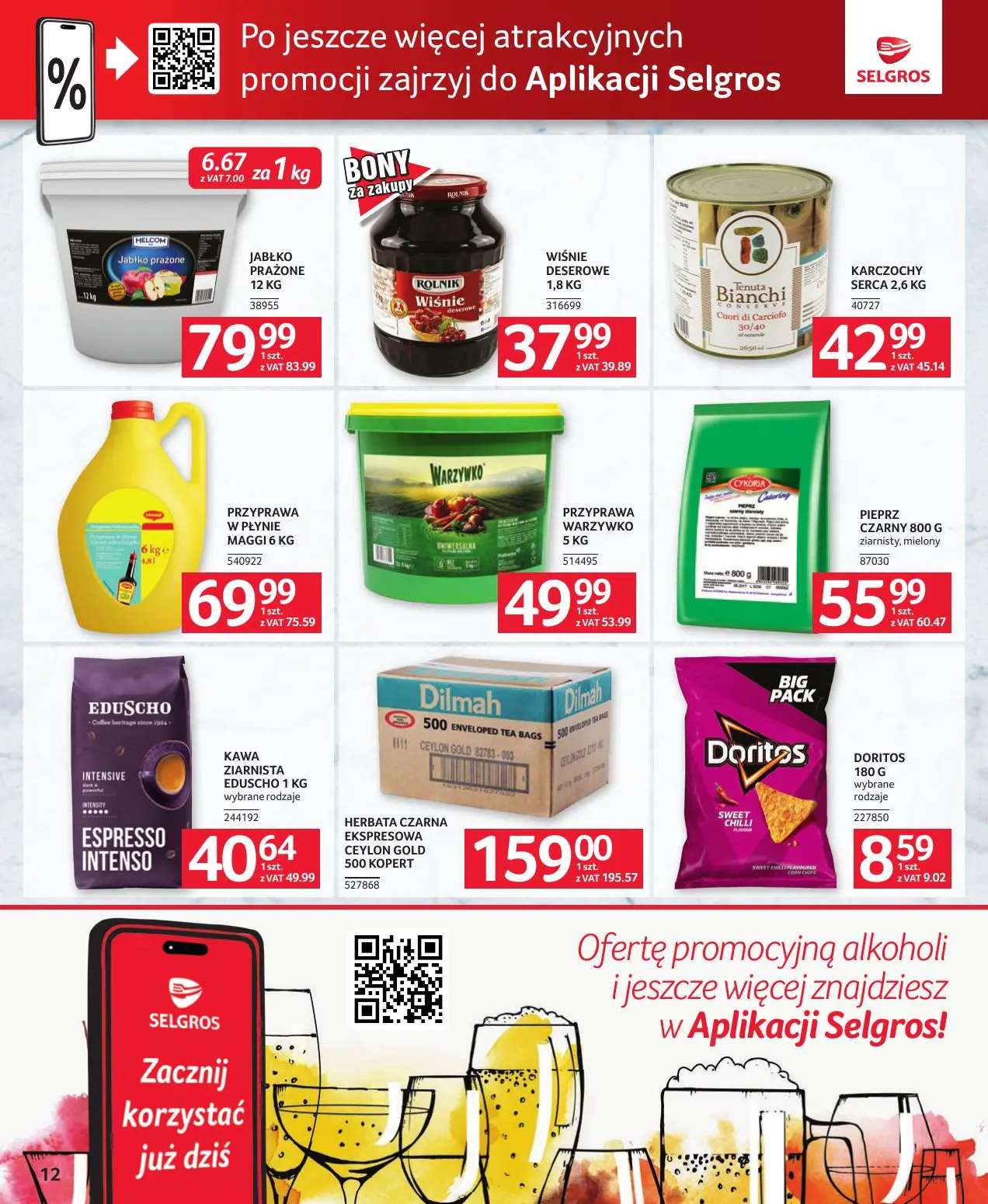 gazetka promocyjna SELGROS Oferta gastronomiczna - Strona 12