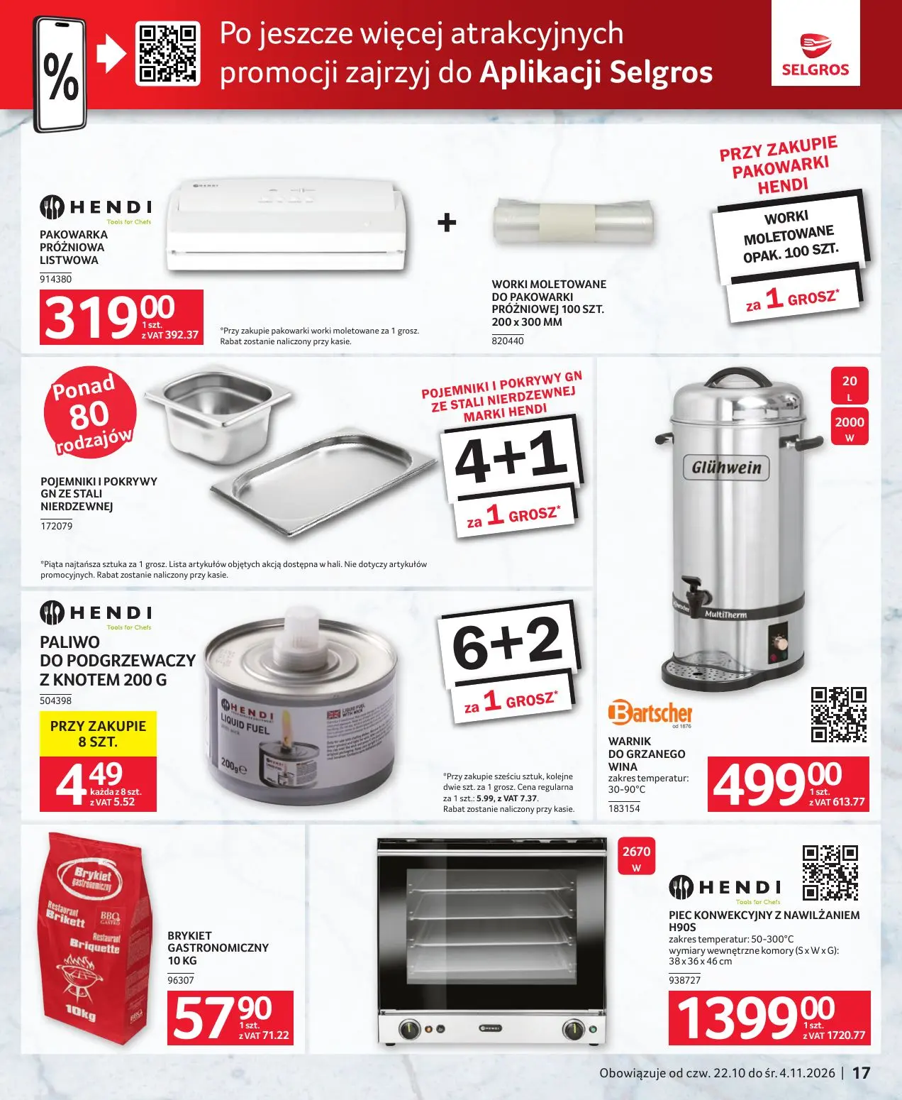 gazetka promocyjna SELGROS Oferta gastronomiczna - Strona 17
