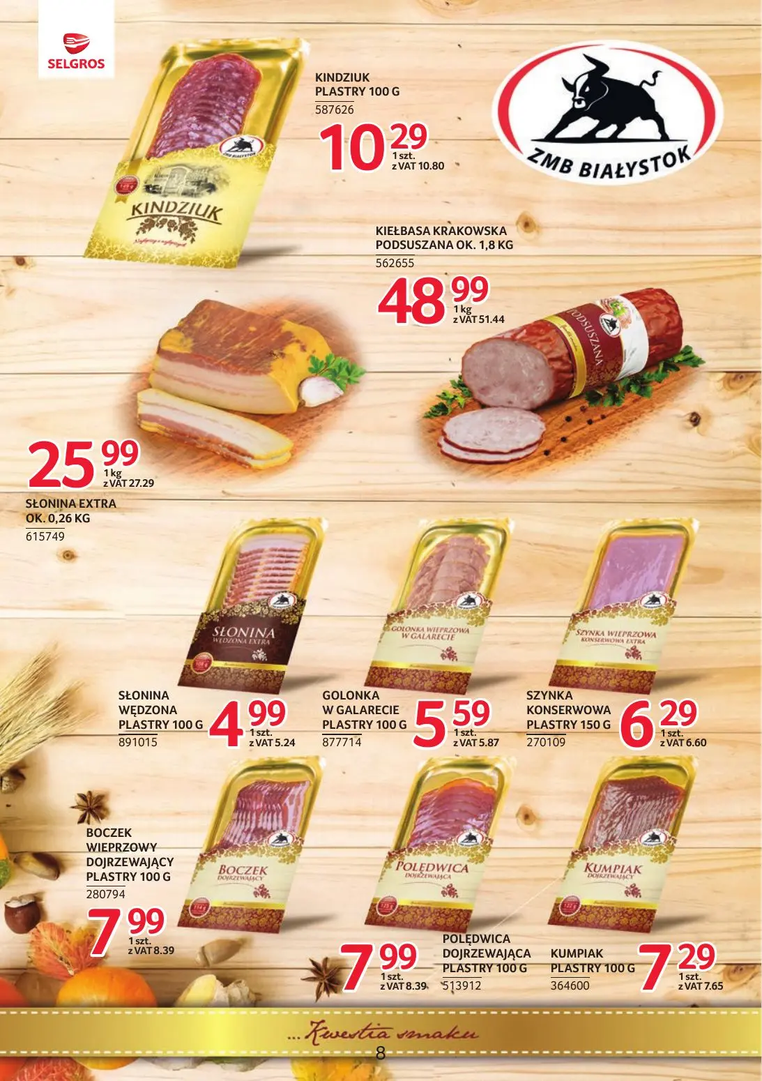 gazetka promocyjna SELGROS Katalog Markowe produkty - Strona 8