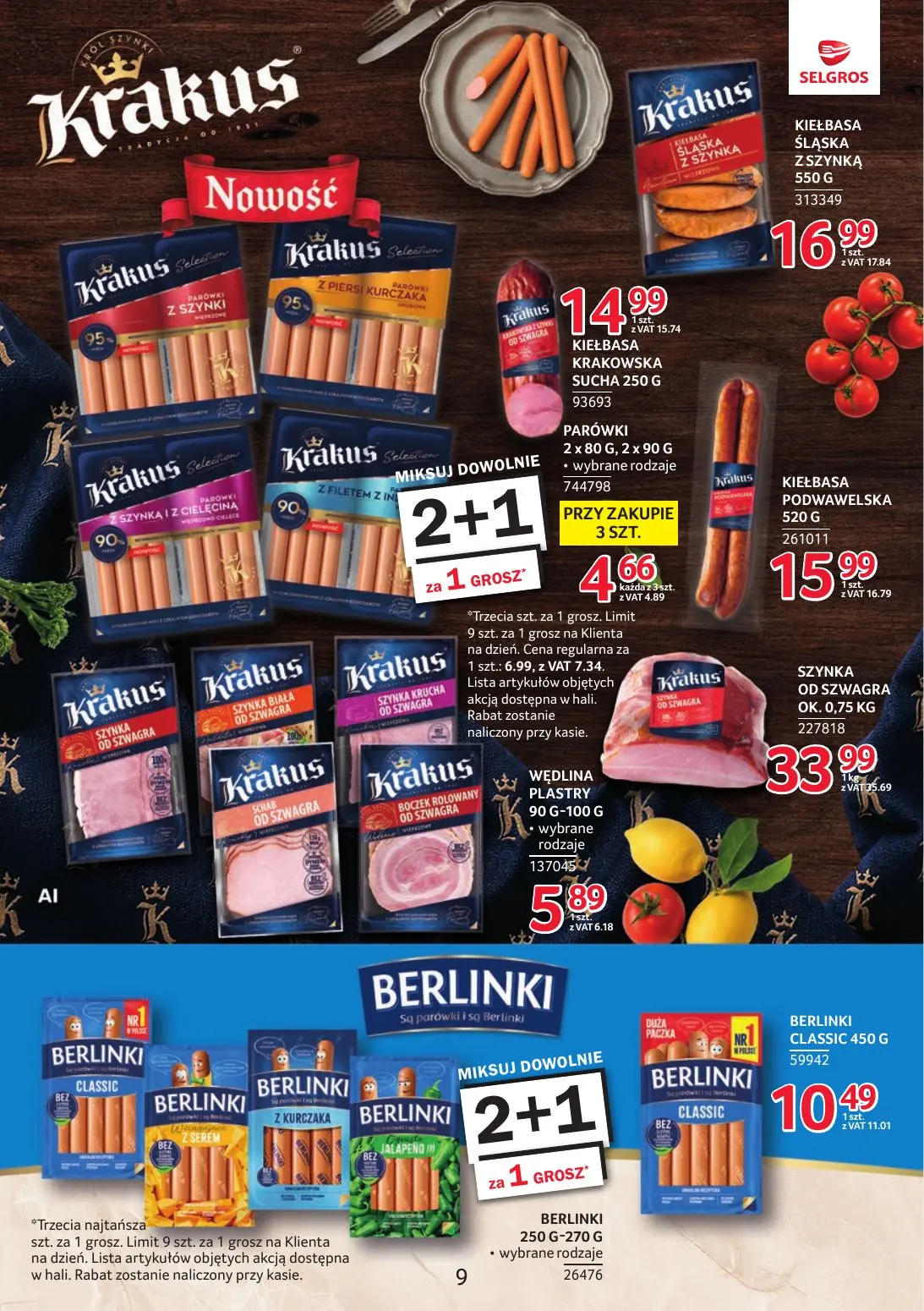 gazetka promocyjna SELGROS Katalog Markowe produkty - Strona 9