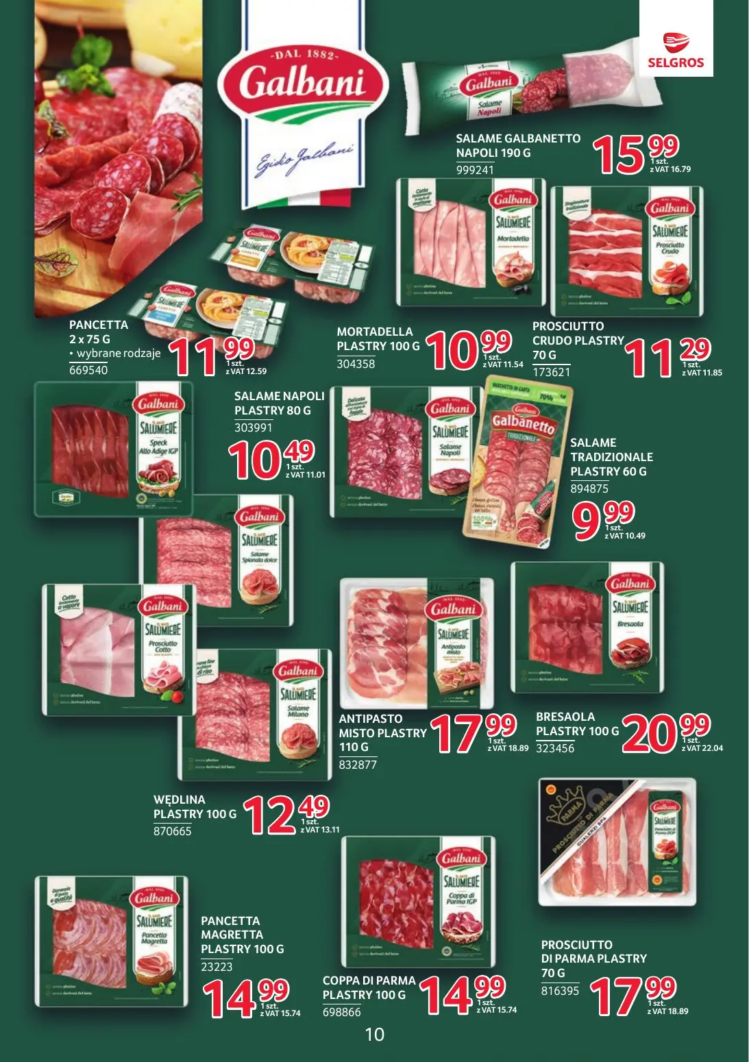 gazetka promocyjna SELGROS Katalog Markowe produkty - Strona 10