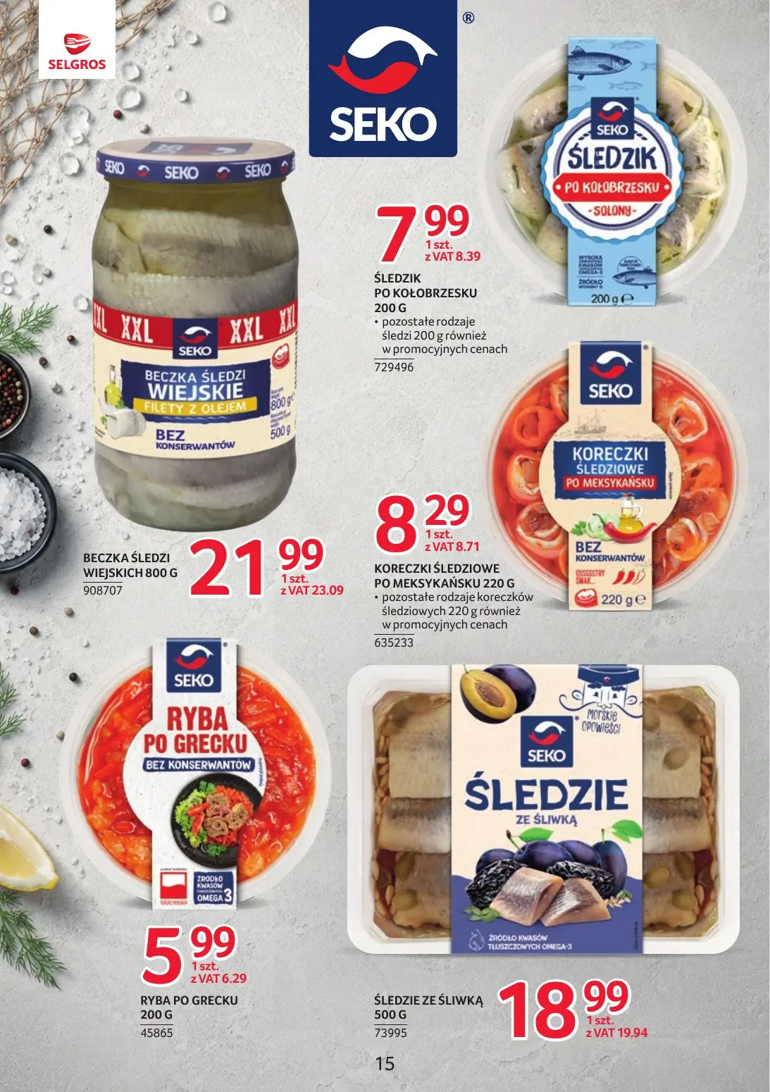 gazetka promocyjna SELGROS Katalog Markowe produkty - Strona 15