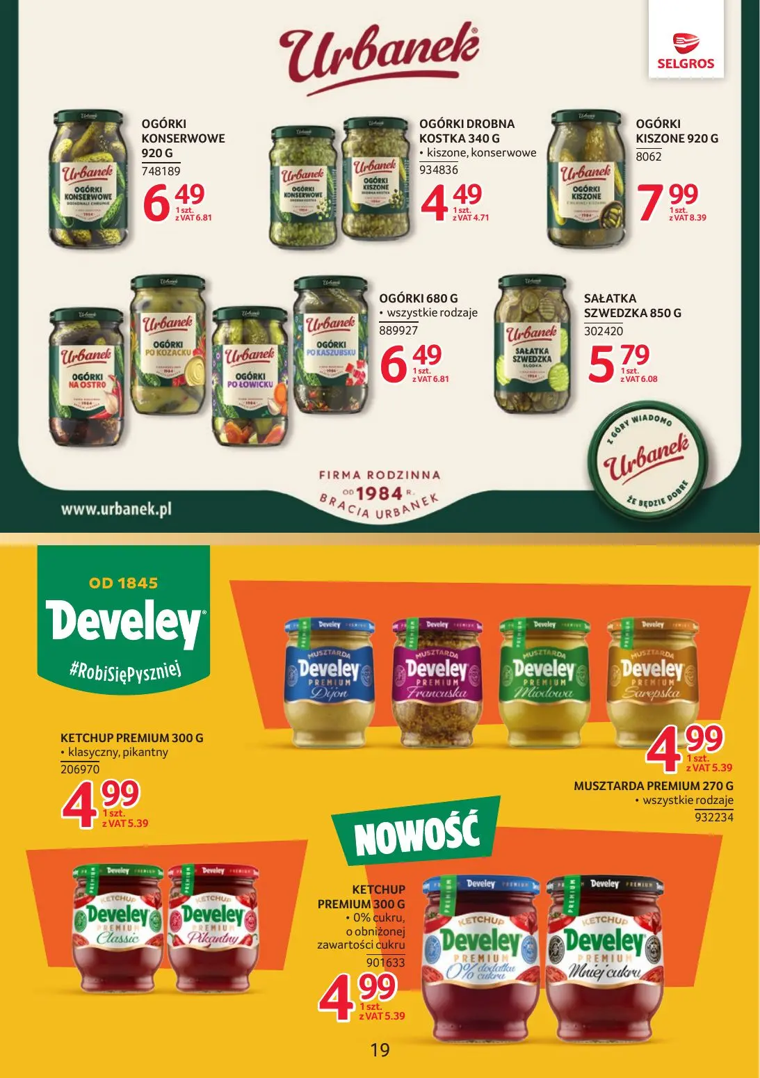 gazetka promocyjna SELGROS Katalog Markowe produkty - Strona 19