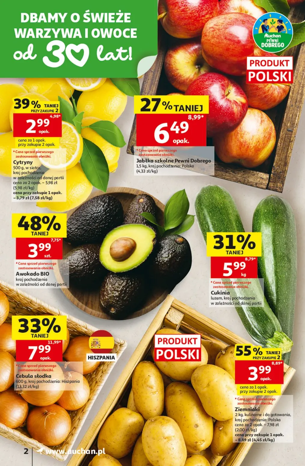 gazetka promocyjna Auchan Supermarket Orły oszczędzania - Strona 2
