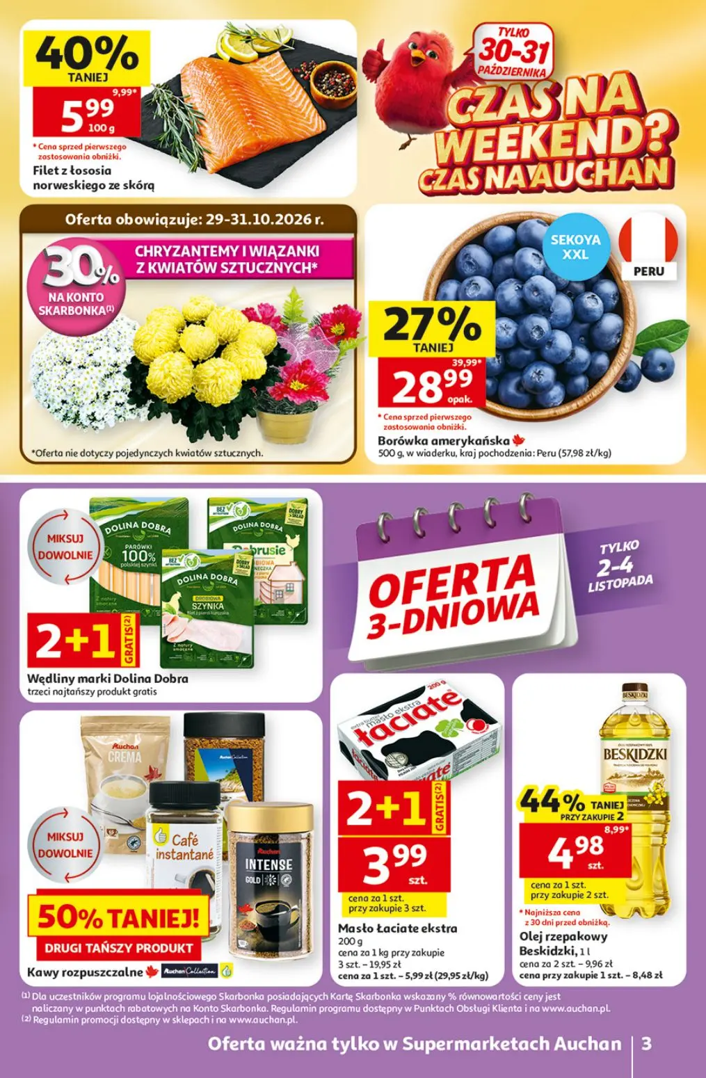 gazetka promocyjna Auchan Supermarket Orły oszczędzania - Strona 3