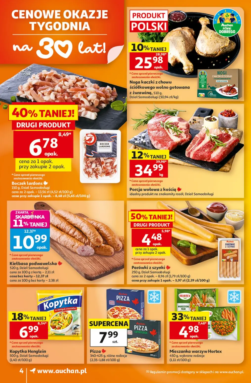 gazetka promocyjna Auchan Supermarket Orły oszczędzania - Strona 4