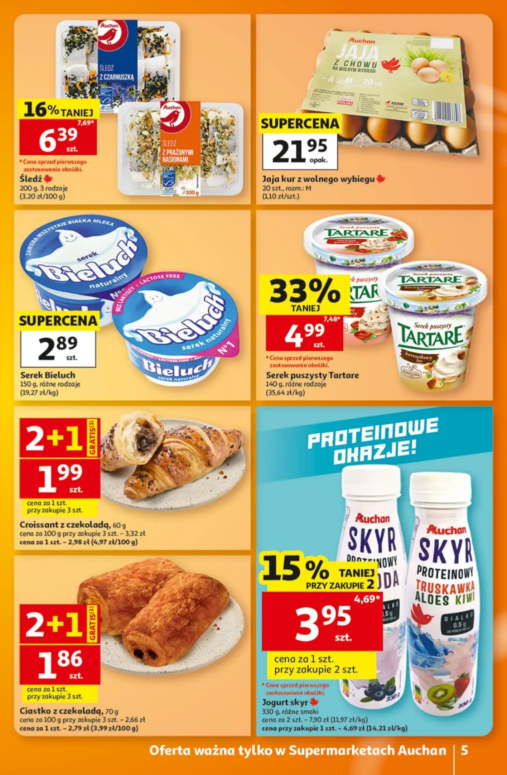 gazetka promocyjna Auchan Supermarket Orły oszczędzania - Strona 5